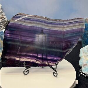 Rainbow Fluorite Slab 7 1/2 X 4 3/4